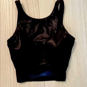 Lululemon Align black bra crop top size 4